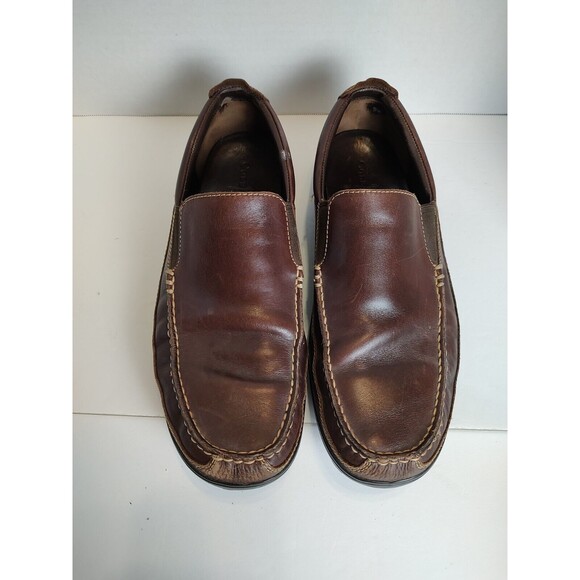 Cole Haan Tucker Venetian Loafers Men's Size 12 Dark Brown Slip On C04059 - Picture 2 of 10